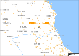 map of Pongdangjae