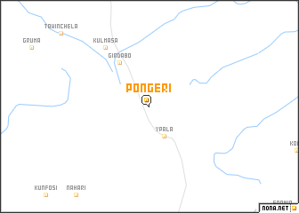 map of Pongeri