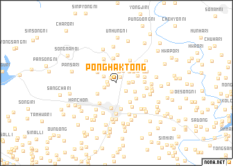 map of Ponghak-tong