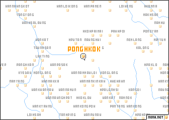 map of Pong Hkok