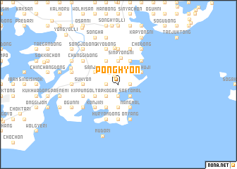 map of Ponghyŏn