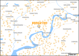 map of Ponghyŏn