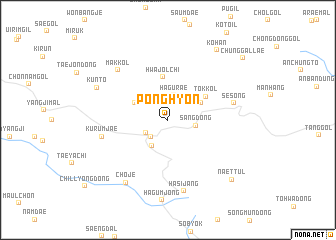 map of Ponghyŏn