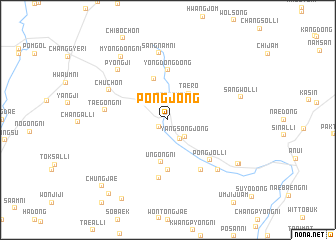 map of Pongjŏng