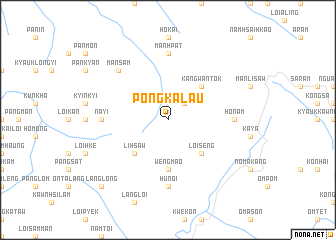 map of Pongkalau