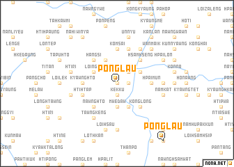 map of Ponglau