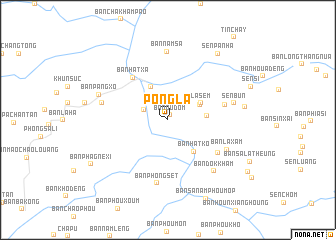 map of Pong La