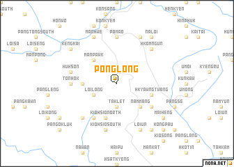 map of Ponglong