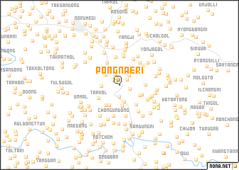 map of Pongnae-ri