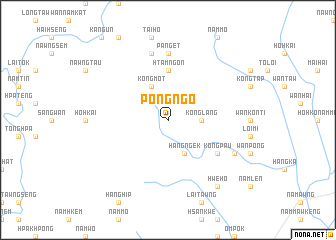 map of Pongngo