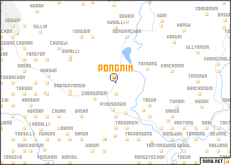 map of Pongnim