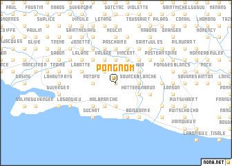 map of Pongnom