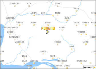 map of Pongno