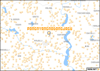 map of Pongnyang-nodongjagu