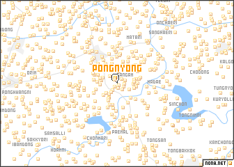 map of Pongnyŏng