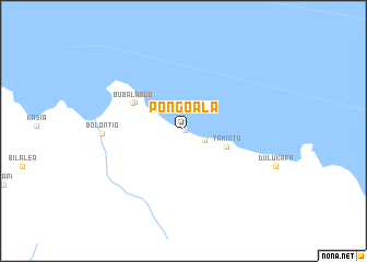 map of Pongoala
