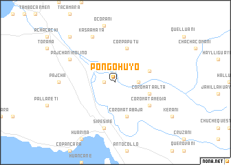 map of Pongohuyo