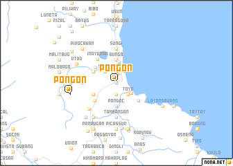 map of Pongon