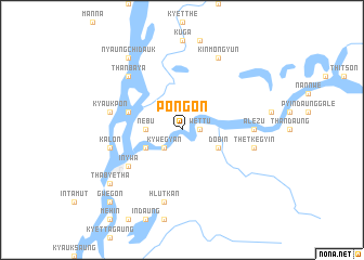 map of Pongon