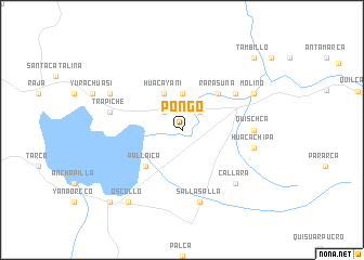 map of Pongo