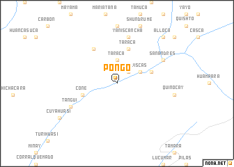 map of Pongo