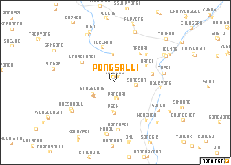 map of Pongsal-li