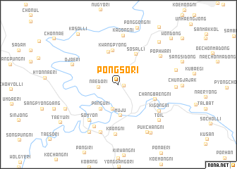map of Pongso-ri