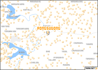 map of Pongsu-dong