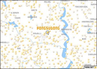 map of Pongsu-dong