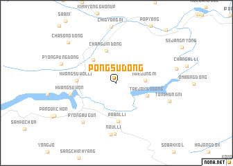 map of Pongsu-dong