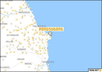 map of Pongsu-dong