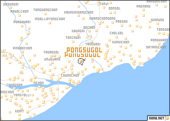 map of Pongsu-gol