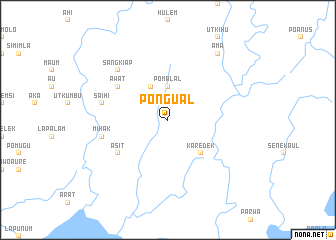 map of Pongual