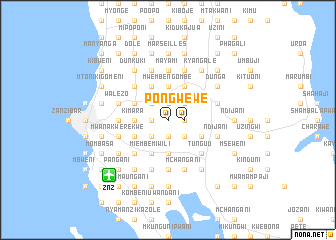 map of Pongwe