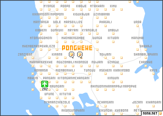 map of Pongwe