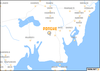 map of Pongwe