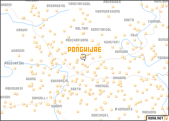 map of Pongwijae