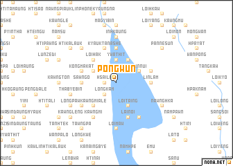 map of Pongwun