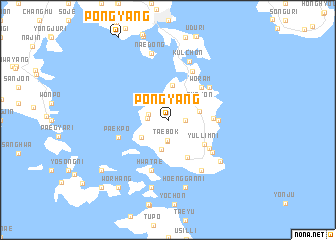 map of Pongyang