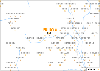 map of Pongye