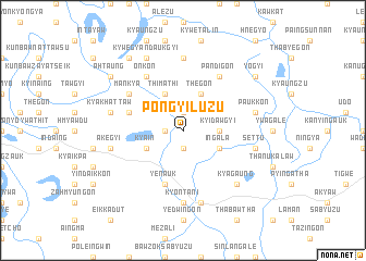 map of Pongyiluzu