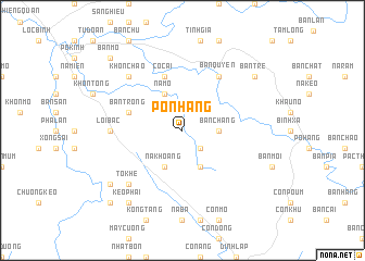 map of Pò Nhang