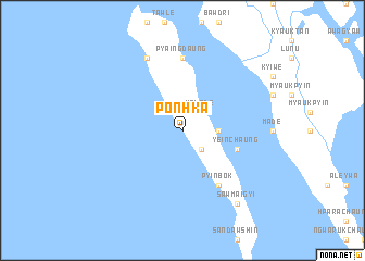 map of Ponhka