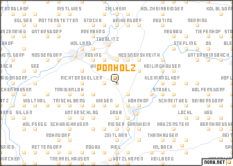 map of Ponholz