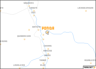 map of Pónida