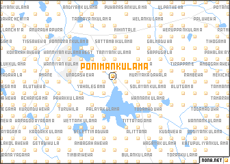 map of Ponimankulama