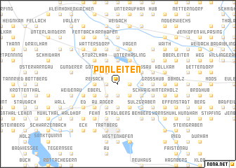 map of Ponleiten
