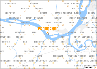 map of Ponnachan