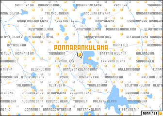 map of Ponnarankulama