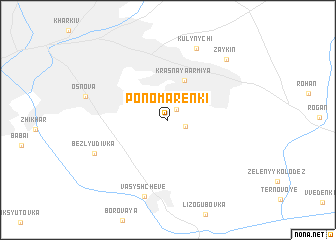 map of Ponomarenki